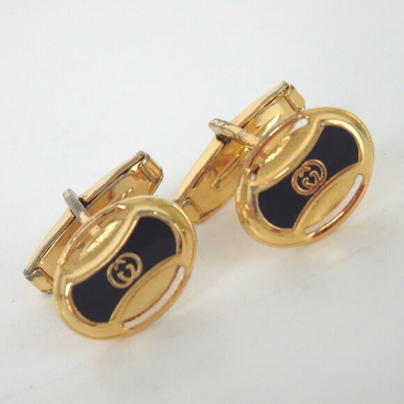 Authentic GUCCI cuffs metal [Used] - Picture 1 of 8